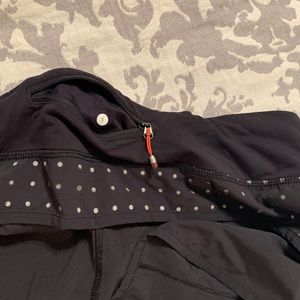 lululemon athletica Shorts - Black lulu shorts with reflector dots lululemon athletica Shorts - Black lulu shorts with reflector dots